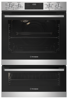 60cm multi-function 8/5 duo oven, stainless steel