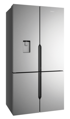 564L Quad Door Fridge - Silver