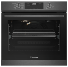 60cm multi-function 8 oven with AirFry, dark stainless steel